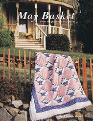 The front cover of May Basket by Eleanor Burns | A part of the Quilt in a Day series