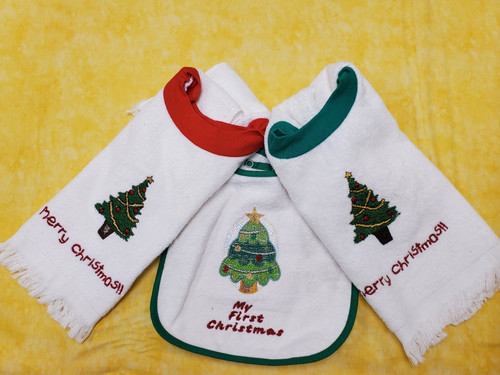 christmas bibs