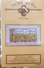 Spring is Here! | The Wooden Bear Quilt Designs