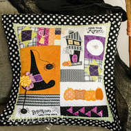 Home Is Where The Haunt Is 22 x 22″ Pillow by KIMBERBELL