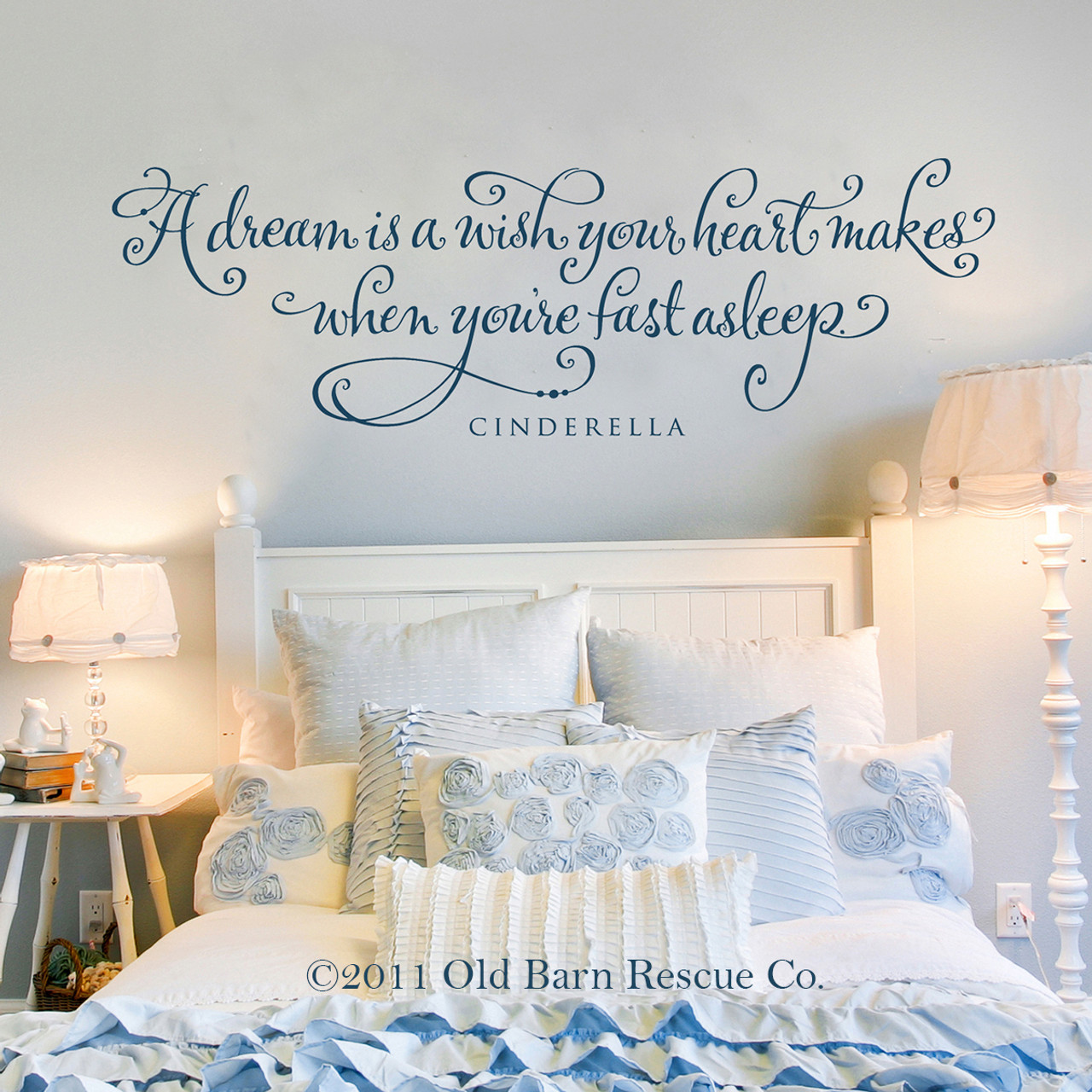 A Dream Is A Wish Your Heart Makes Decal Disney Quote Wall Decal