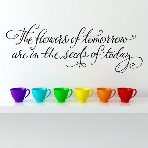 The flowers of tomorrow Wall Decal