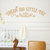 Dream big little one - wall decal Dream big little one - wall decal