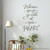 Wherever you go go with all your heart - wall decal