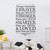 Always remember you are braver - Wall Decal