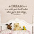 A Dream Is A Wish Your Heart Makes Cinderella | Girly Wall decals