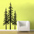 pine trees - wall decals