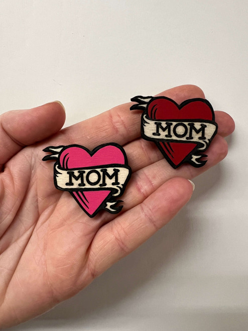 MOM Banner Magnets by Katie Cowden