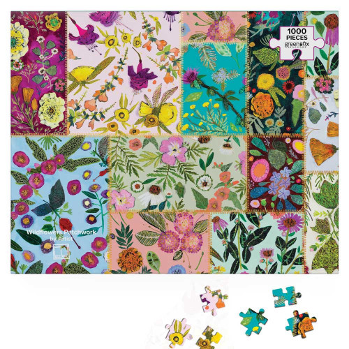 Wildflowers Patchwork Puzzle by Eli Halpin