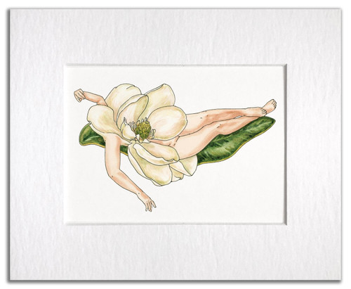 Southern Magnolia Print by Maridad Studio
