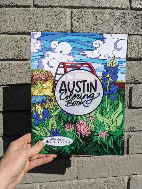 Austin Coloring Book  by Becca Borrelli