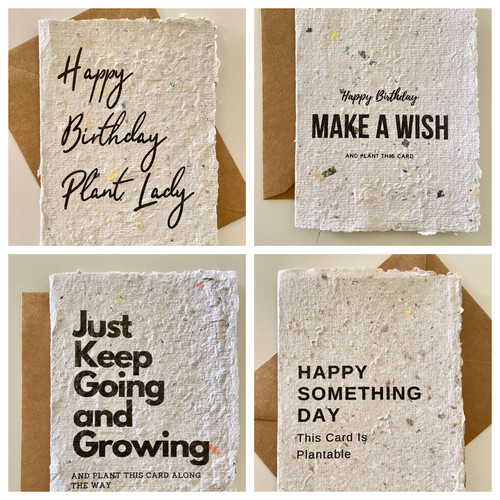 Plantable Greeting Card Selection by Kelly Chambliss