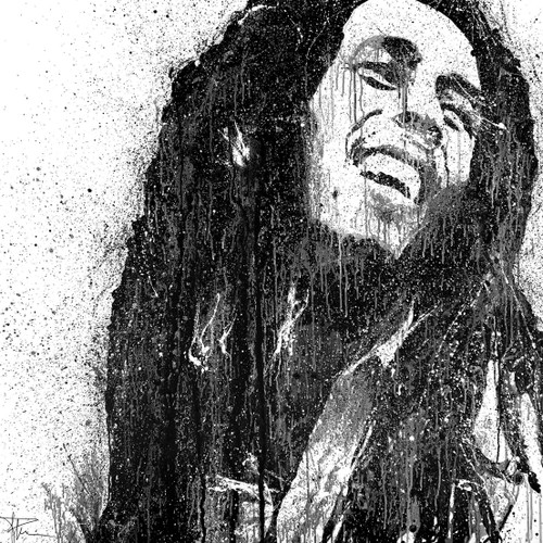 Bob Marley Print by Pratiksha Muir
PMuir Art
Print on paper
10”h x 8"w