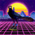 Outrun Grackle Print by Janis Fowler