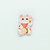 Texas Lucky Cat Sticker by Kathy Phan
Sticker size: 3" x 1.75"