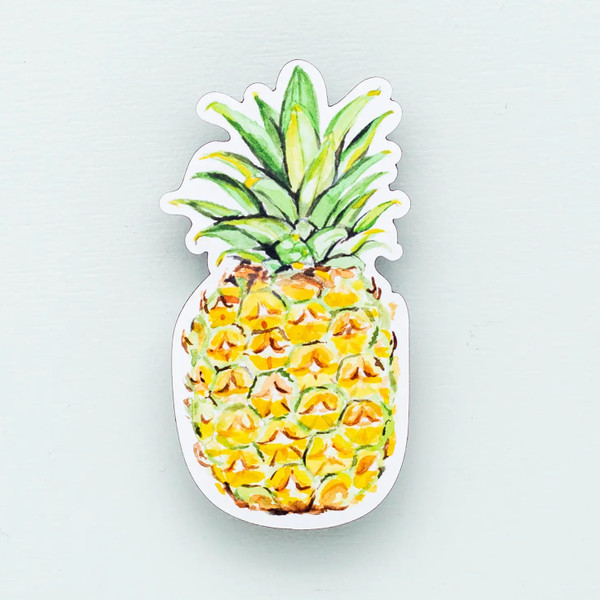 Pineapple Magnet by Kathyphantastic