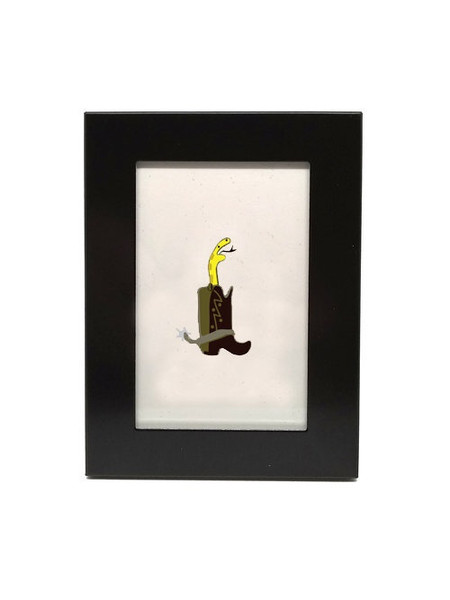 Snake in the  Boot Mini Print by Elisa Wikey