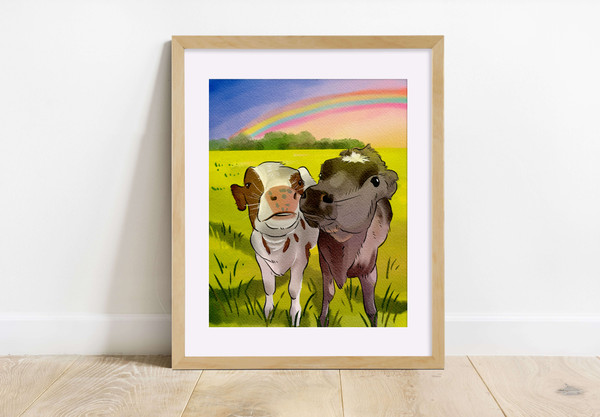 Moo Print by Zoee Xiao
14”h x 11”w paper print - unframed