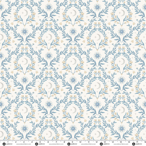 Midnight Garden by Stacie Mar Lunar Flourish Soft Ivory