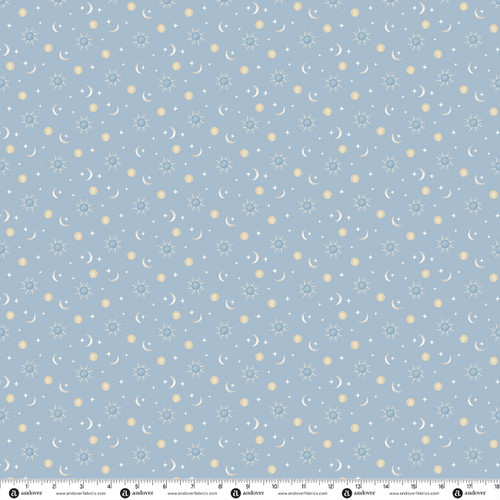 Midnight Garden by Stacie Mar Celestial Waltz Deep Blue