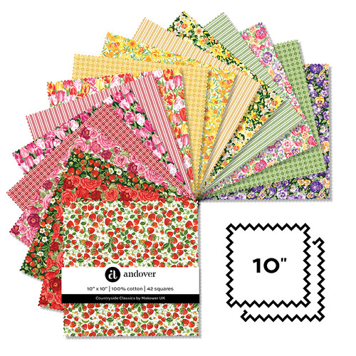 Countryside Classics - 10 Inch Square - 42 Cuts Each