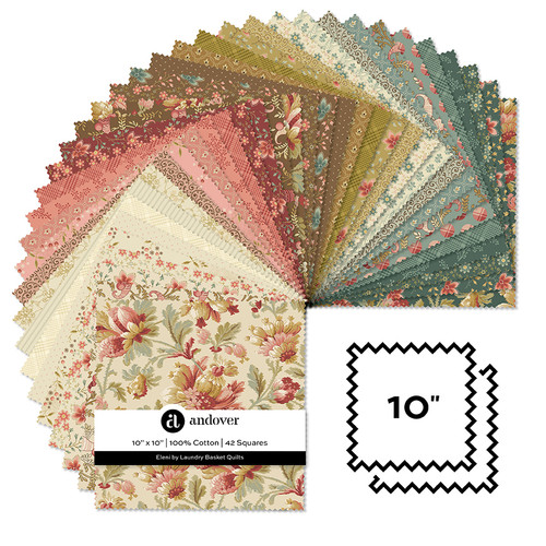 Eleni - 10 Inch Square - 42 Cuts Each