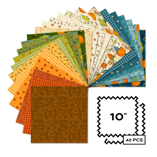 Harvest Home - 10 Inch Square - 42 Cuts Each