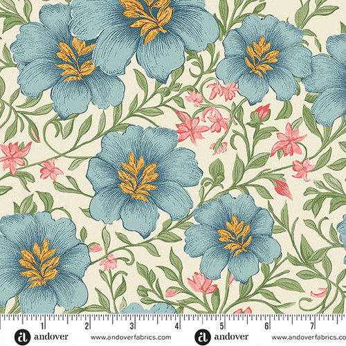 Sparrow Falls by Michael Nardi Luscious Garden Ivory