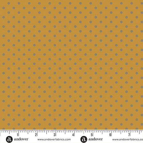 Quiltessential Minis by Laundry Basket Quilts Mini Dot Turmeric
