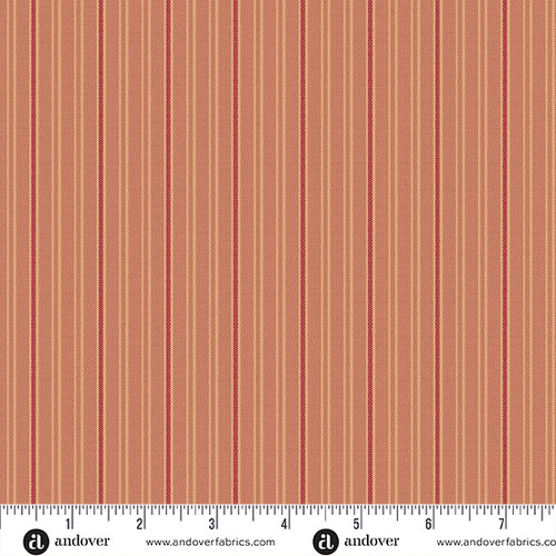 Quiltessential Minis by Laundry Basket Quilts Mini Double Stripe  Pumpkin