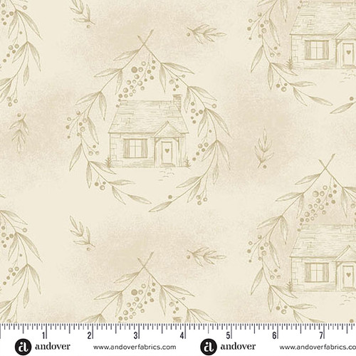 Special Delivery by Laundry Basket Quilts Cozy Cottage Wheat