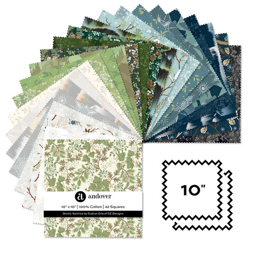 Nordic Solstice - 10 Inch Square - 42 Cuts Each