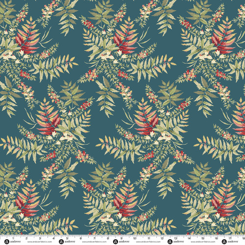 Secret Stash Favorites - Blue Willow Fern Velvet