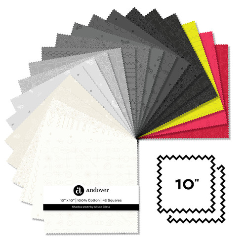 Shadow 2027 - 10 Inch Square - 42 Cuts Each