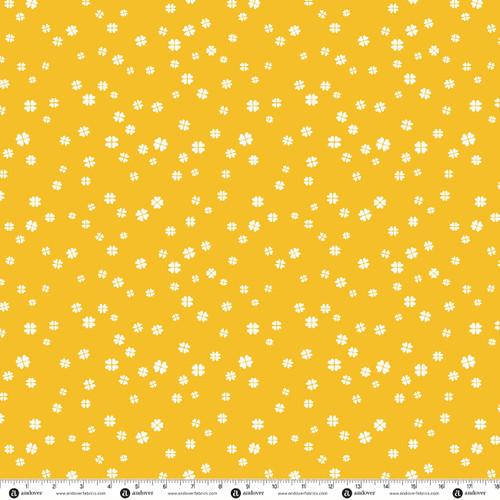 Patchwork and Petals by KP Creates Lucky Clover Goldenrod