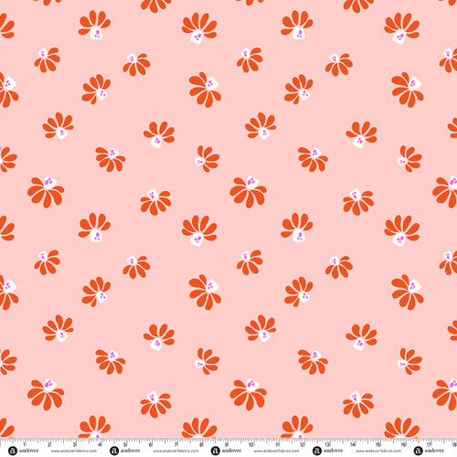 Patchwork and Petals by KP Creates Cheerful Blooms Petal Peach