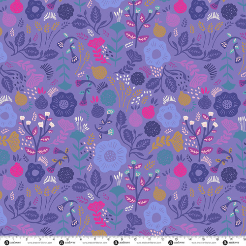 The Beautiful Wild by Jessica Swift Abundance Periwinkle