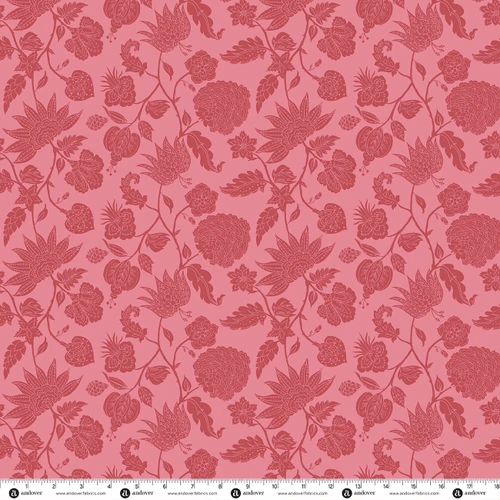 Independence Garden by Tiffany Lauren Woodblock Silhouette Alum Rose