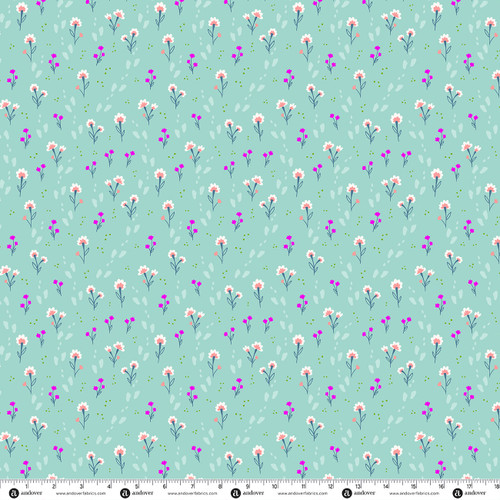 Bunny Hops by Seek to Spring Floral Footprints Caribbean