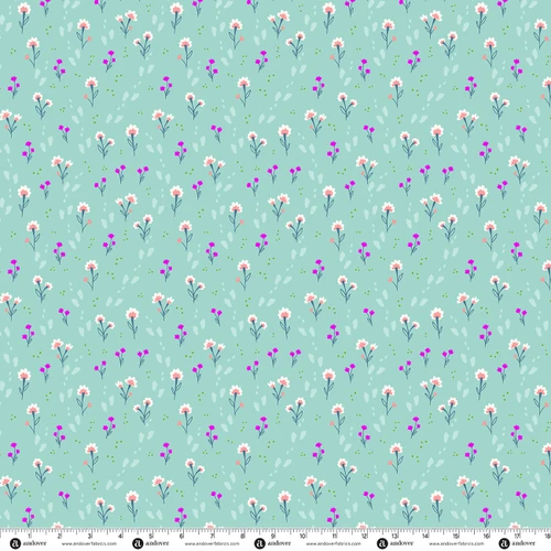 Bunny Hops by Seek to Spring Floral Footprints Caribbean