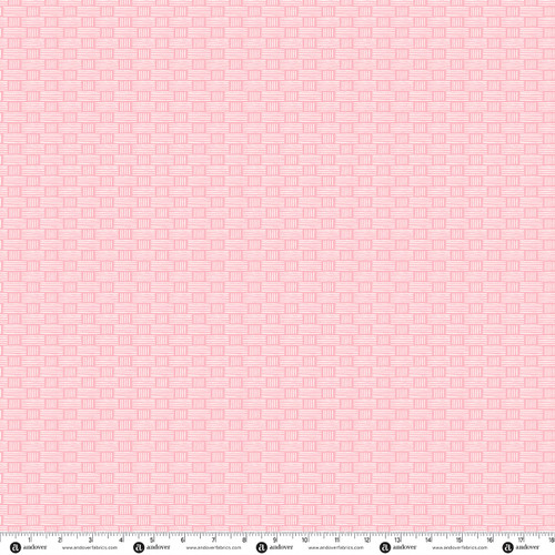Bunny Hops by Seek to Spring Basket Weave Blush