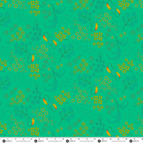 Sun Print 2027 by Alison Glass Gathered Green