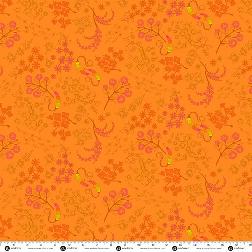 Sun Print 2027 by Alison Glass Gathered Orange