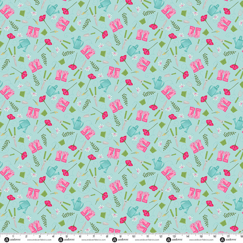 Bloom and Grow by Amy Latta Gardens Grow Sky