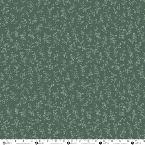 Eleni by Laundry Basket Quilts Spray Spruce