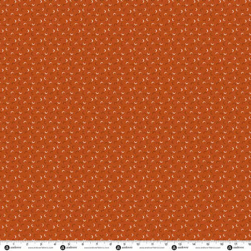 Nocturne by Andover Fabrics Crescent Pumpkin