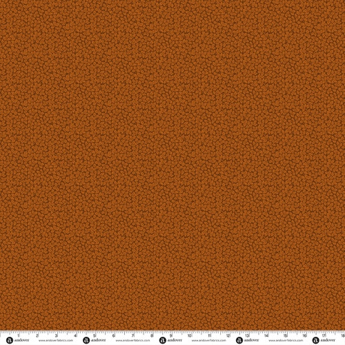 Bountiful by Andover Fabrics Leafy Rust