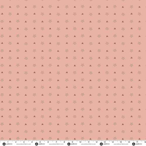 Healesville Christmas by Max & Louise Deer and Stars Pink