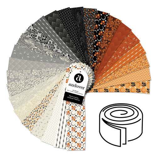 Nocturne - 2.5 Inch Strip Roll - 40 Cuts Each