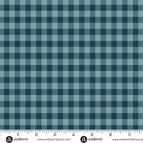 Quiltessential by Laundry Basket Quilts Gingham Indigo